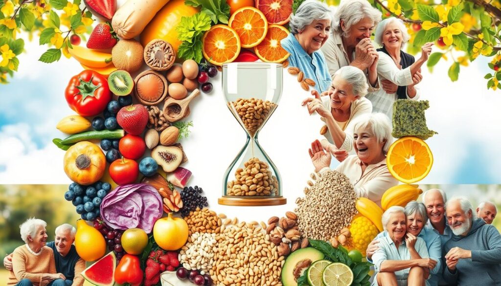 how does diet impact aging and longevity